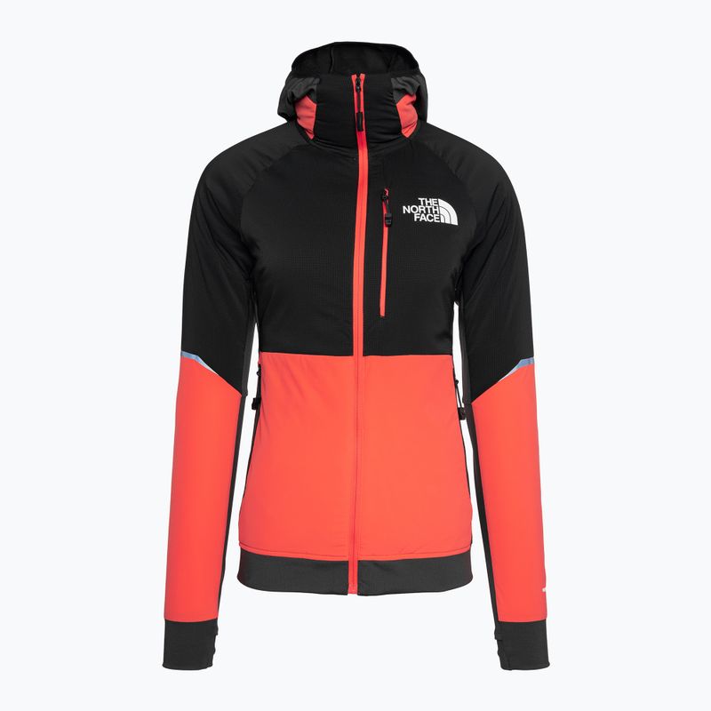 Damen Daunenjacke The North Face Dawn Turn Hybrid Ventrix Hoodie strahlend orange/schwarz/asphaltgrau 5