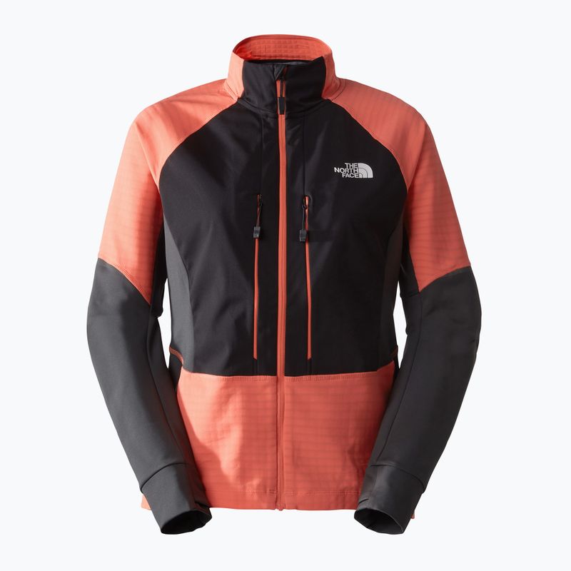 Damen Softshelljacke The North Face Dawn Turn Softshell schwarz/radiant orange/asphalt grau 5