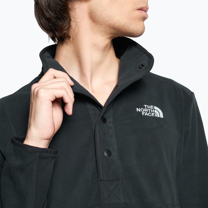 Herren Fleece-Sweatshirt The North Face Homesafe Snap Neck Fleece Pullover schwarz 5