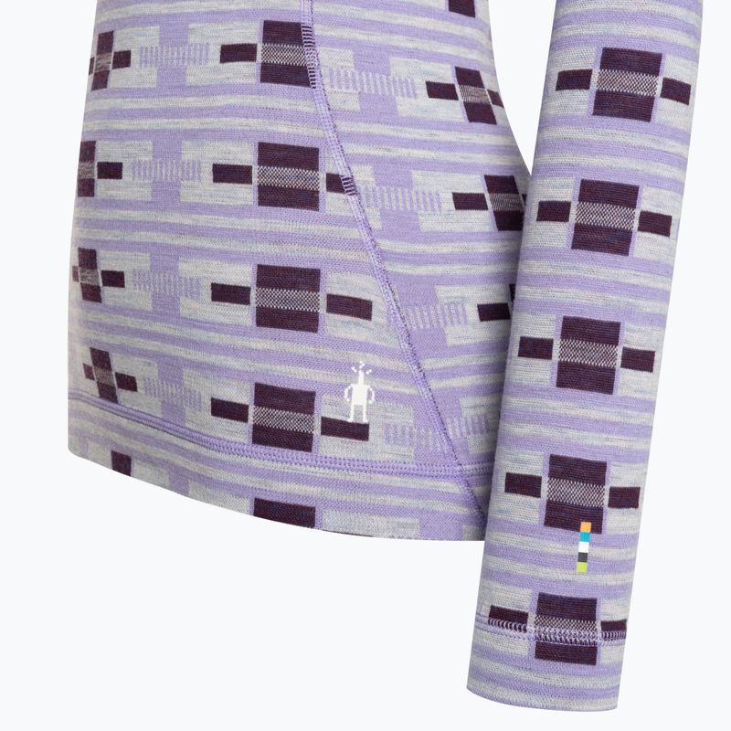 Damen-Thermoaktivshirt Smartwool Merino 250 Baselayer Crew Boxed violet flirt with me 6