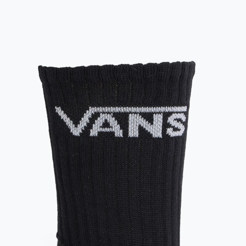 Vans Classic Crew Herrensocken 3 Paar rox Schwarz 3