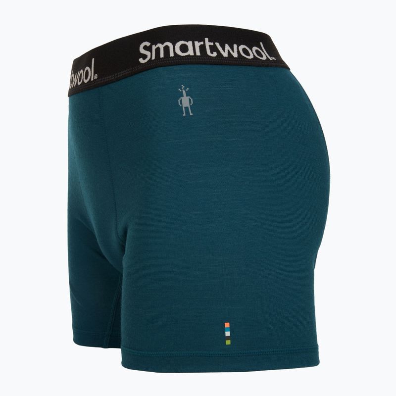 Herren Smartwool Merino Boxer Thermal Boxer Brief Boxed twilight blue 3