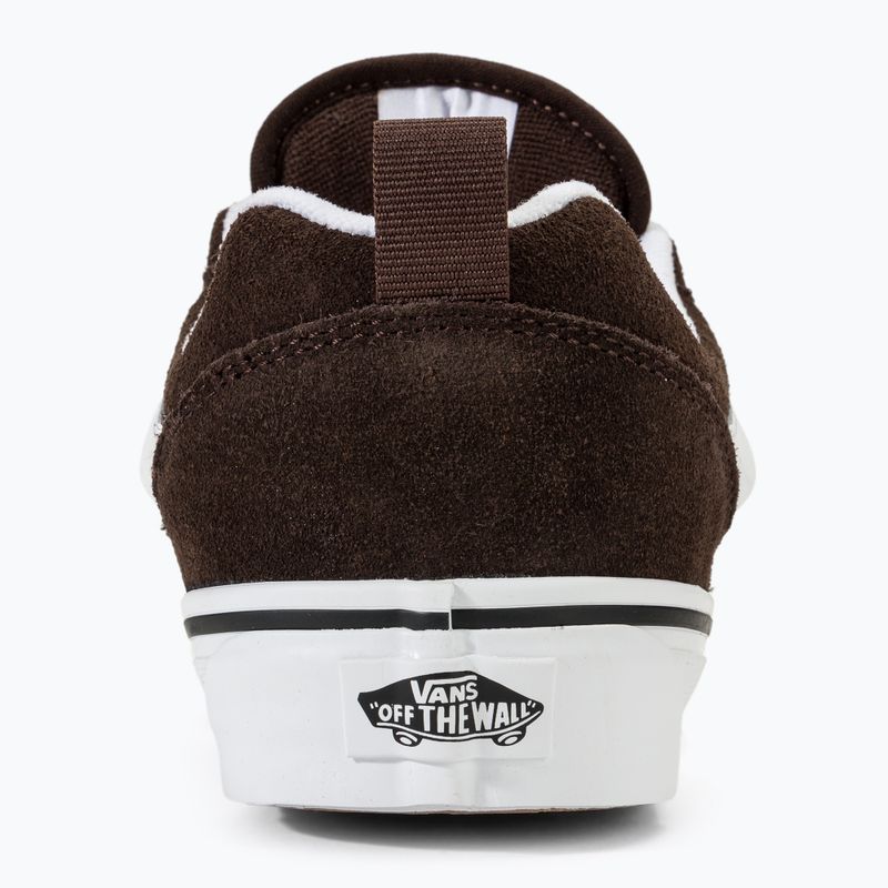 Vans Knu Skool braun/weiße Schuhe 6