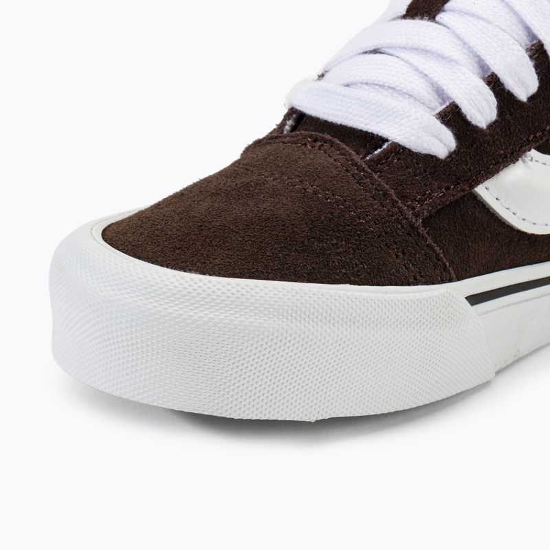 Vans Knu Skool braun/weiße Schuhe 7