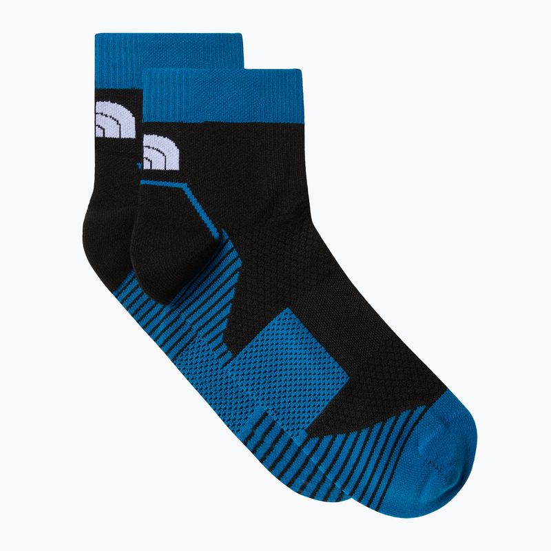 The North Face Trail Run Quarter Laufsocken tnf schwarz/adriatisch blau