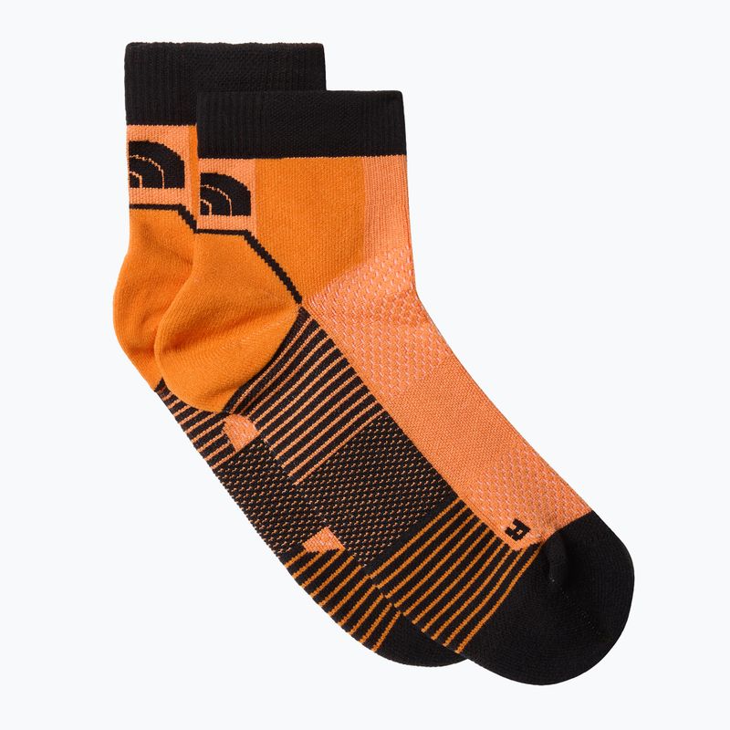 The North Face Trail Run Quarter Laufsocken lebendige Flamme/schwarz