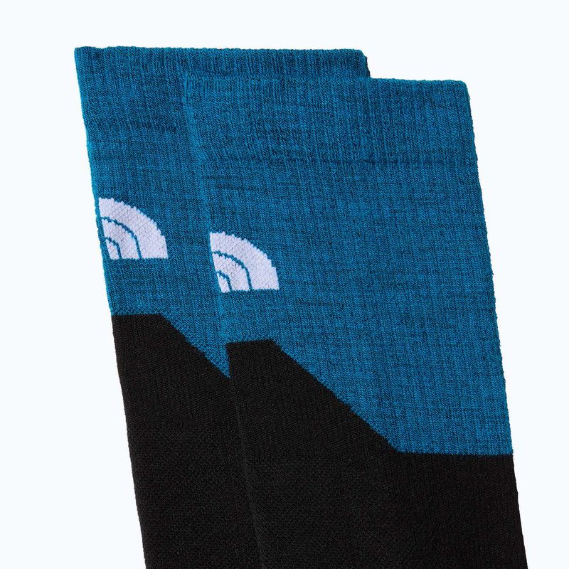 Trekking Socken The North Face Hiking Crew black/adriatic blue 2