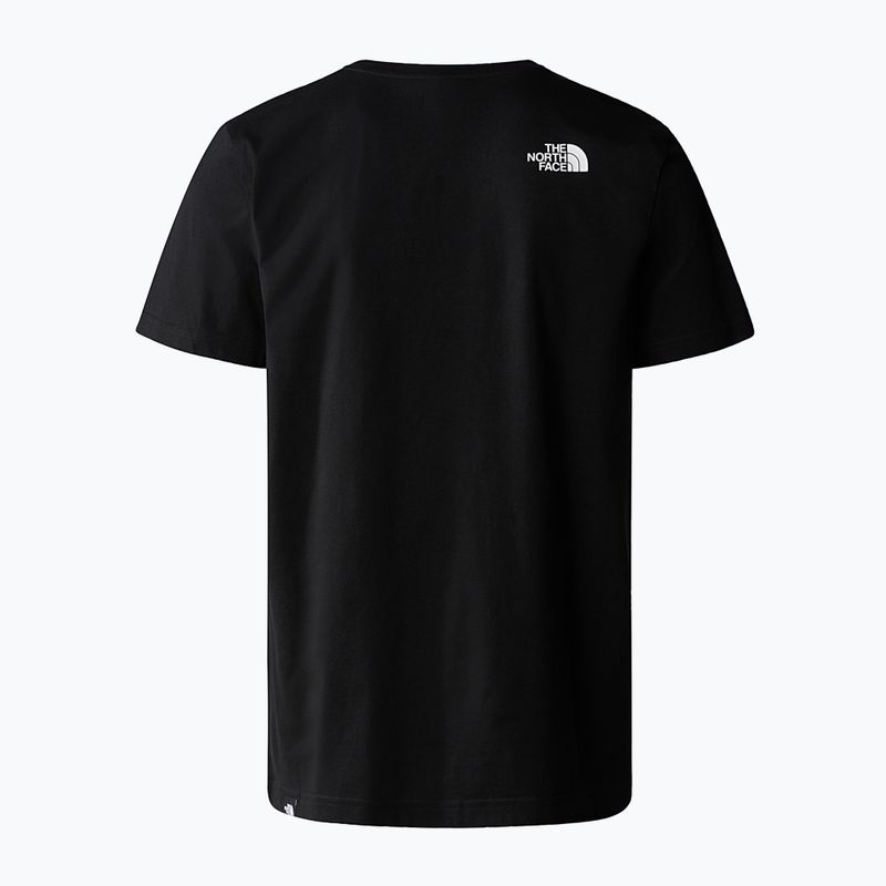 Herren The North Face Simple Dome Tee schwarz 2