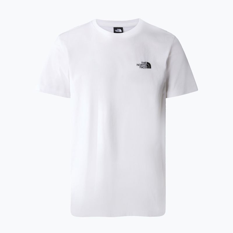 Herren-T-Shirt The North Face Simple Dome Tee weiß 5