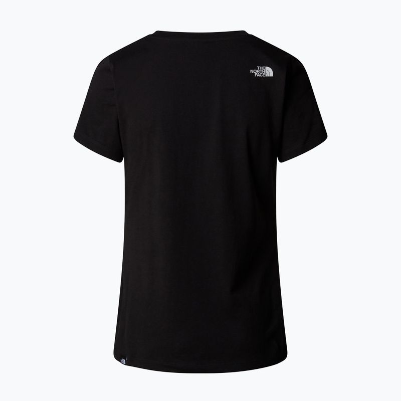 Shirt Damen The North Face Simple Dome Slim Tee tnf black 5