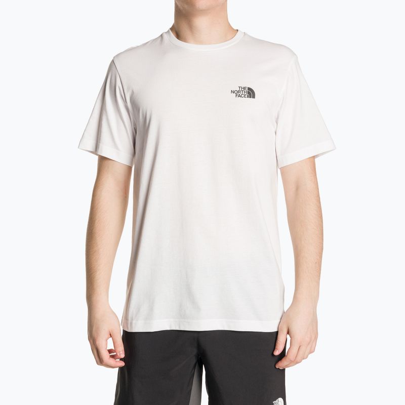 Herren-T-Shirt The North Face Simple Dome Tee weiß