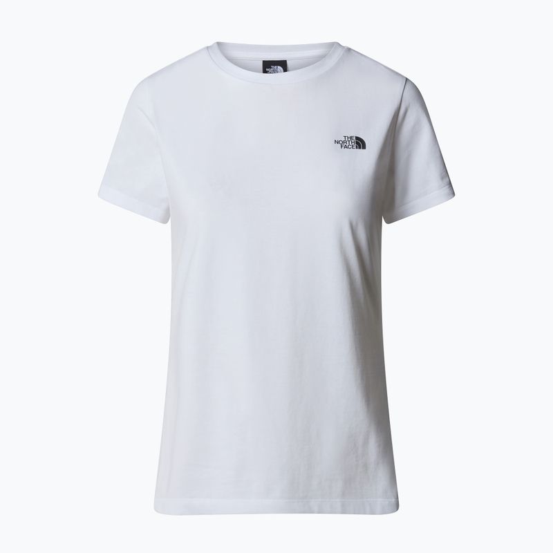 Shirt Damen The North Face Simple Dome Slim Tee tnf white 4
