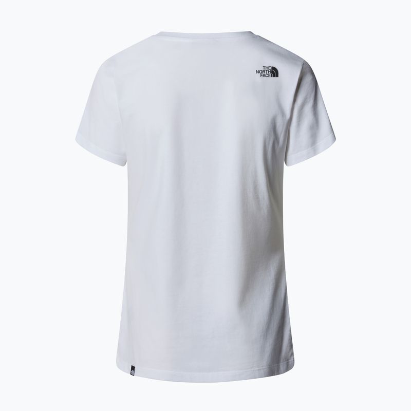 Shirt Damen The North Face Simple Dome Slim Tee tnf white 5