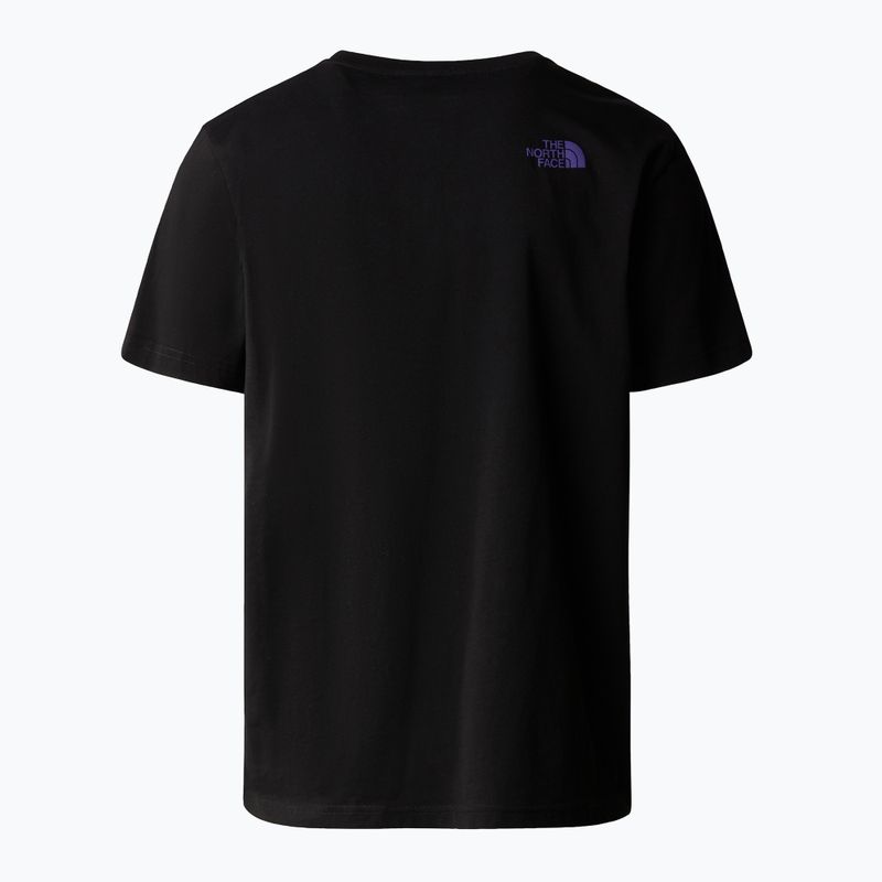 Herren The North Face Rust 2 schwarzes T-shirt