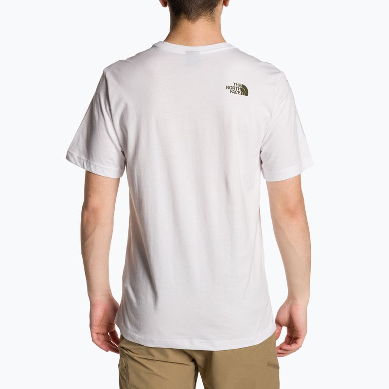 Herren-T-Shirt The North Face Rust 2 weiß 2