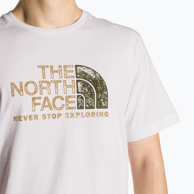 Herren-T-Shirt The North Face Rust 2 weiß