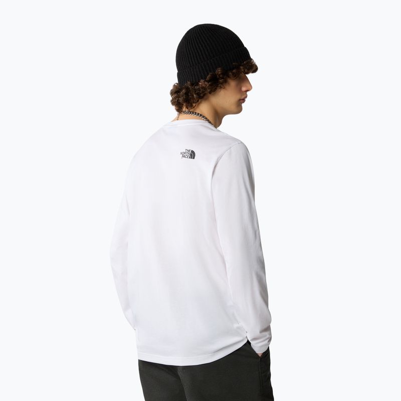 Longsleeve Herren The North Face Simple Dome white 3