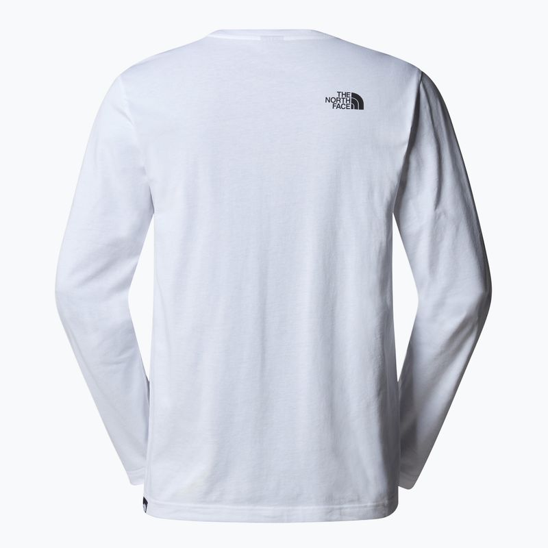 Longsleeve Herren The North Face Simple Dome white 5