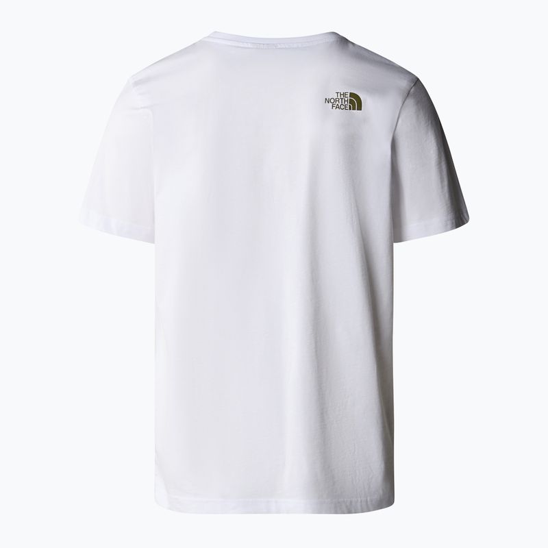 Herren-T-Shirt The North Face Rust 2 weiß