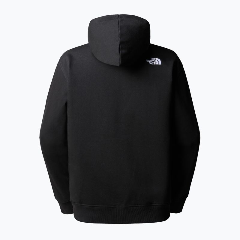 Herren Sweatshirt The North Face Essential FZ schwarz 2