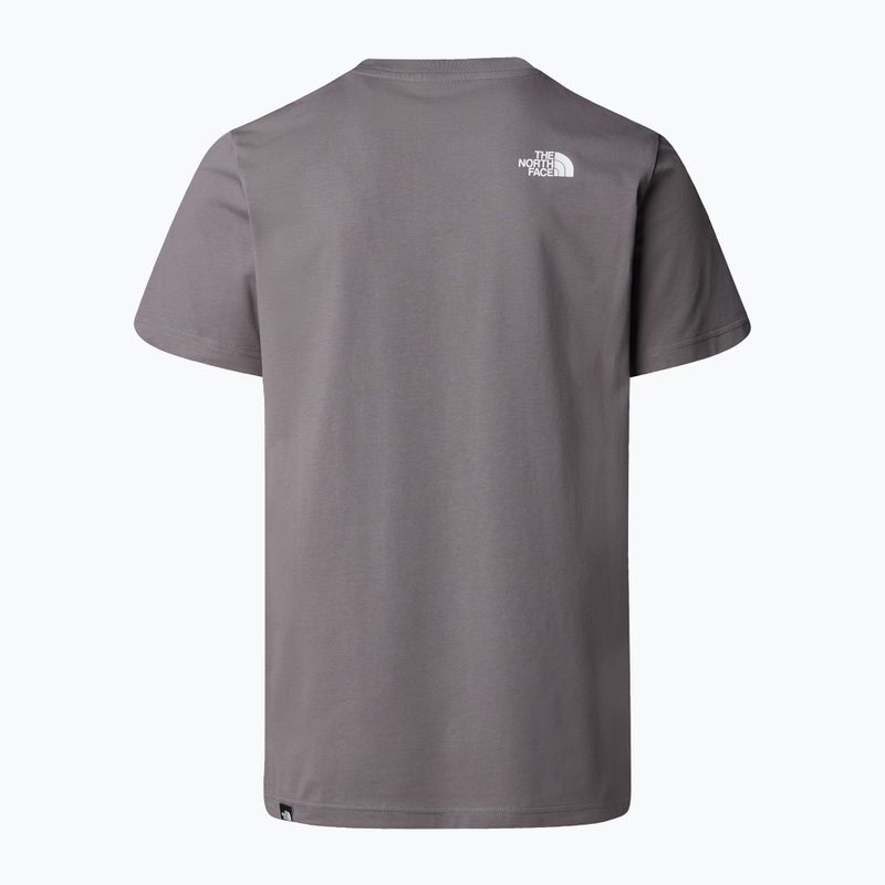 Herren The North Face Simple Dome Tee geräuchert Perle t-shirt