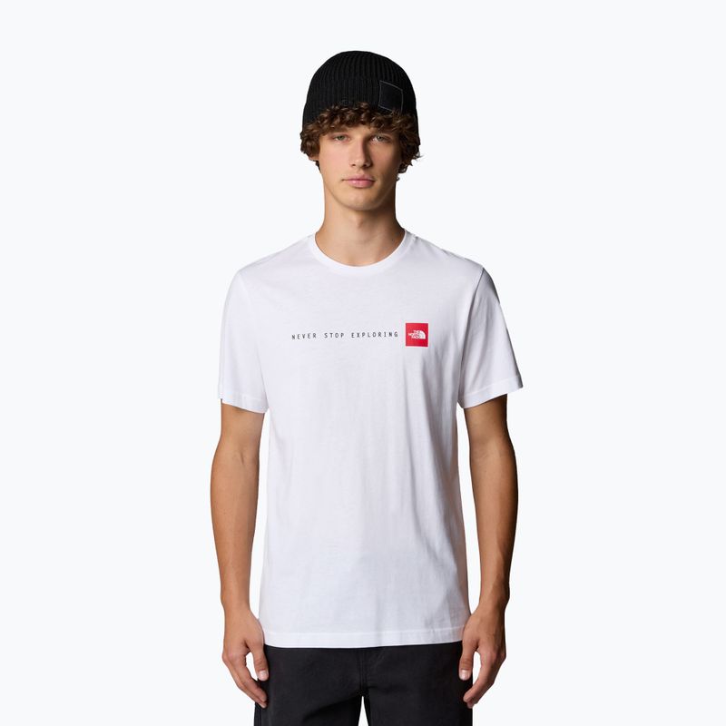 Shirt Herren The North Face Never Stop Exploring Tee tnf white