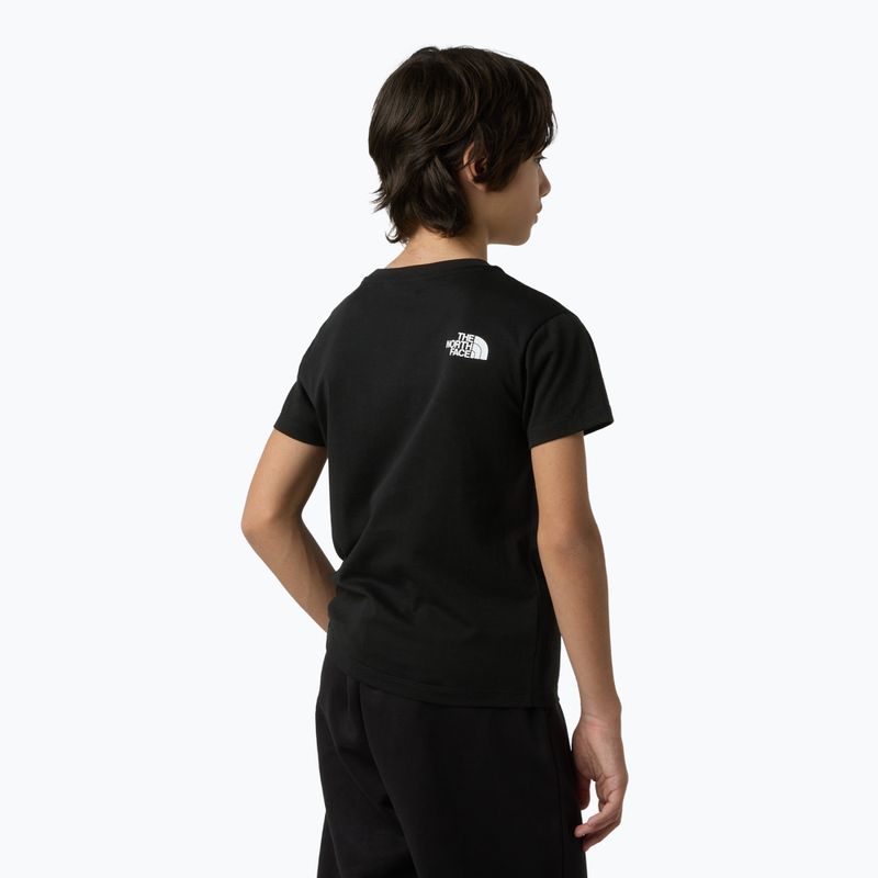The North Face Simple Dome Kinder-T-Shirt schwarz 5