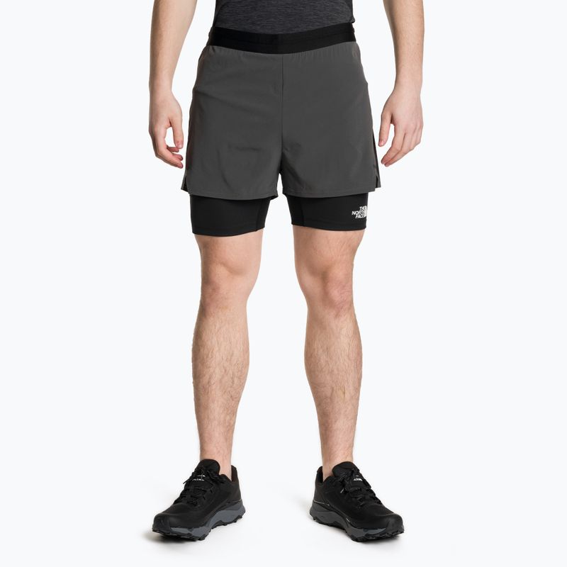 Training Shorts Herren The North Face Ma Lab Dual anthracite grey/black