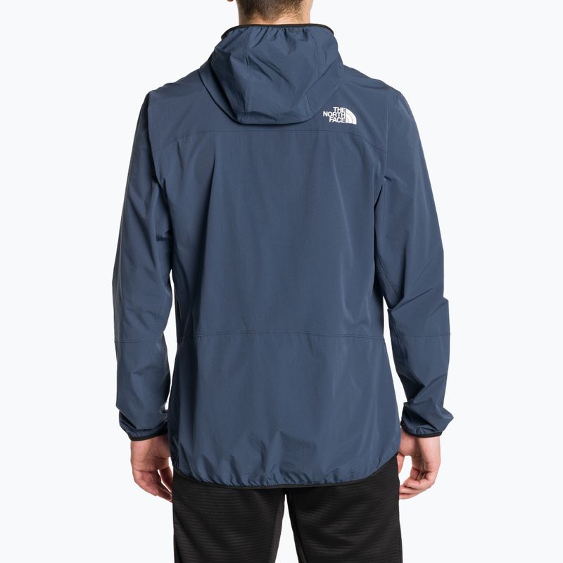 Softshell Jacke Herren The North Face Vertline shady blue 2