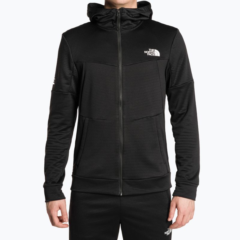 Herren Sweatshirt The North Face Ma Full Zip schwarz