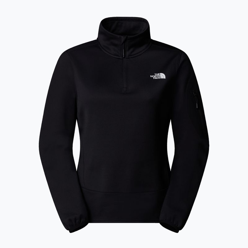 Damen Sweatshirt The North Face Mistyescape 1/4 Zip schwarz/ schwarz