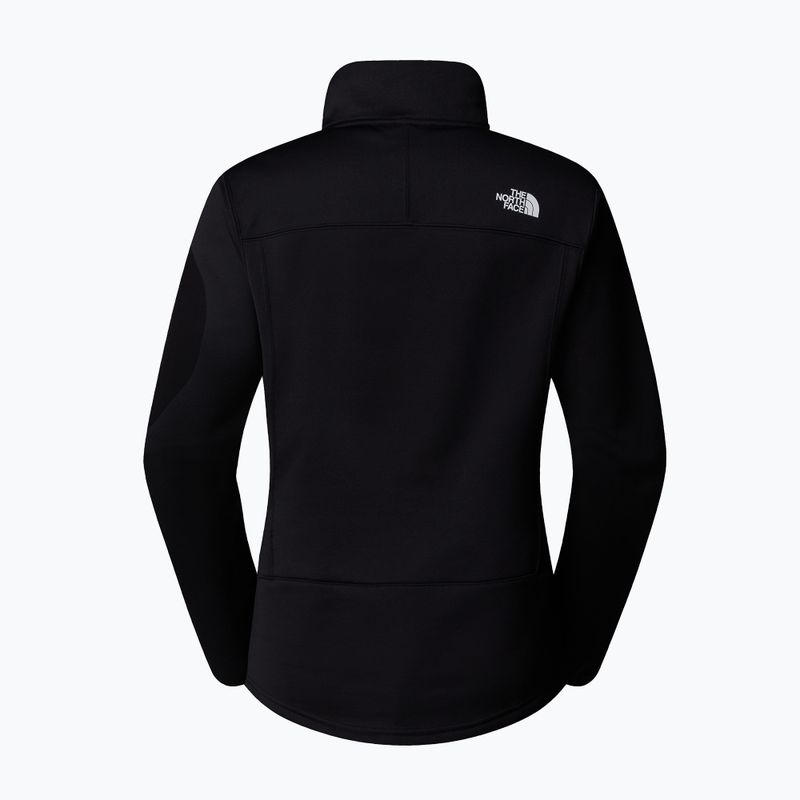 Damen Sweatshirt The North Face Mistyescape 1/4 Zip schwarz/ schwarz 2