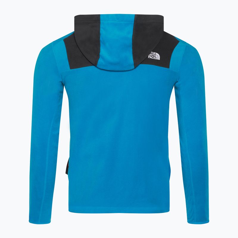 Herren-Trekking-Sweatshirt The North Face Homesafe Full Zip Fleece Hoodie geräuchert perlgrau/asphaltgrau 2