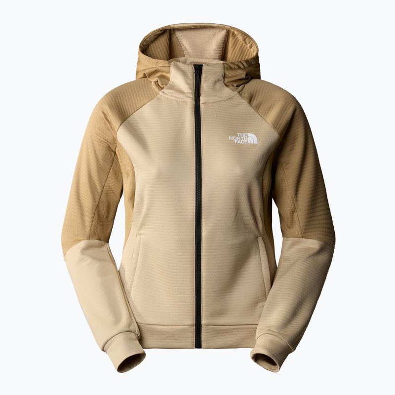 Trekking Sweatshirt Hoodie Damen The North Face MA Full Zip granite sand/kelp tan