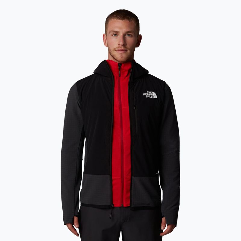 Herren Hybridjacke The North Face Elixir Hybrid Ventrix Midlayer asphaltgrau/schwarz 4