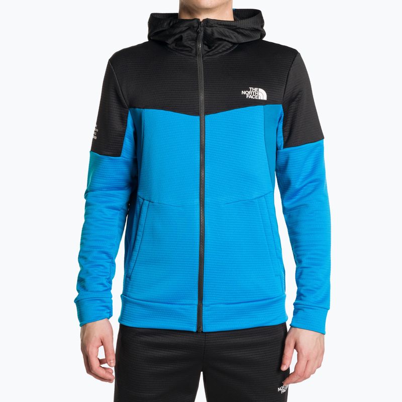 Herren Sweatshirt The North Face Ma Full Zip Skyline blau/schwarz