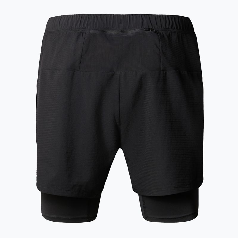 Herren Laufshorts The North Face Sunriser 2In1 Short 4In schwarz 5