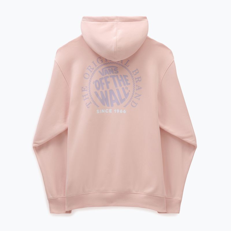 Herren Vans Circle Loose Fit Fleece Po Hoodie chintz rose 2