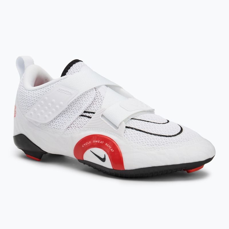 Nike Superrep Cycle 2 Spinning-Schuhe weiß/pikantes Rot