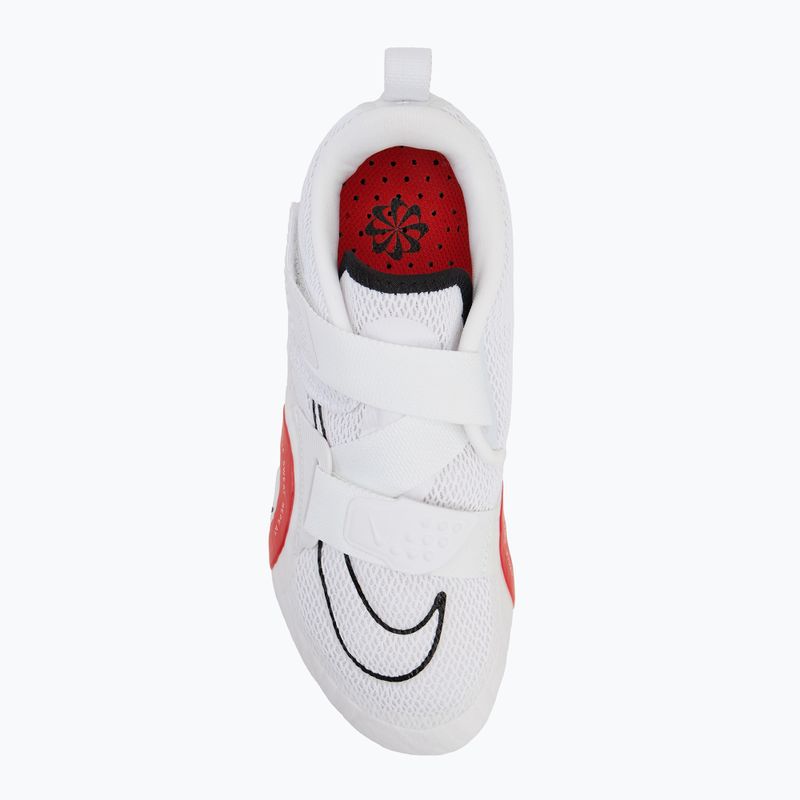 Nike Superrep Cycle 2 Spinning-Schuhe weiß/pikantes Rot 5