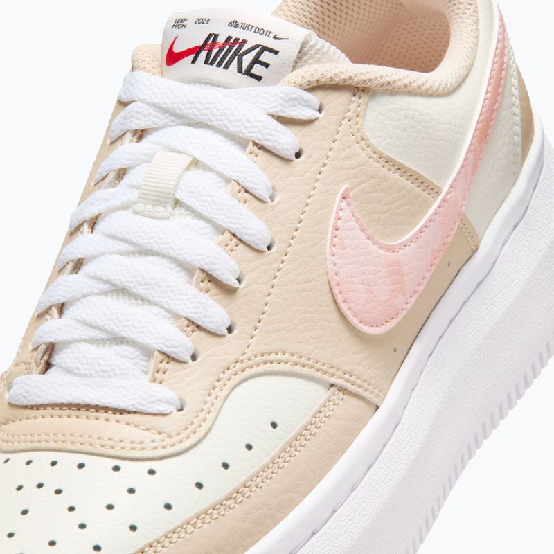 Damenschuhe Nike Court Vision Alta sail/white/sanddrift/arctic orange 8