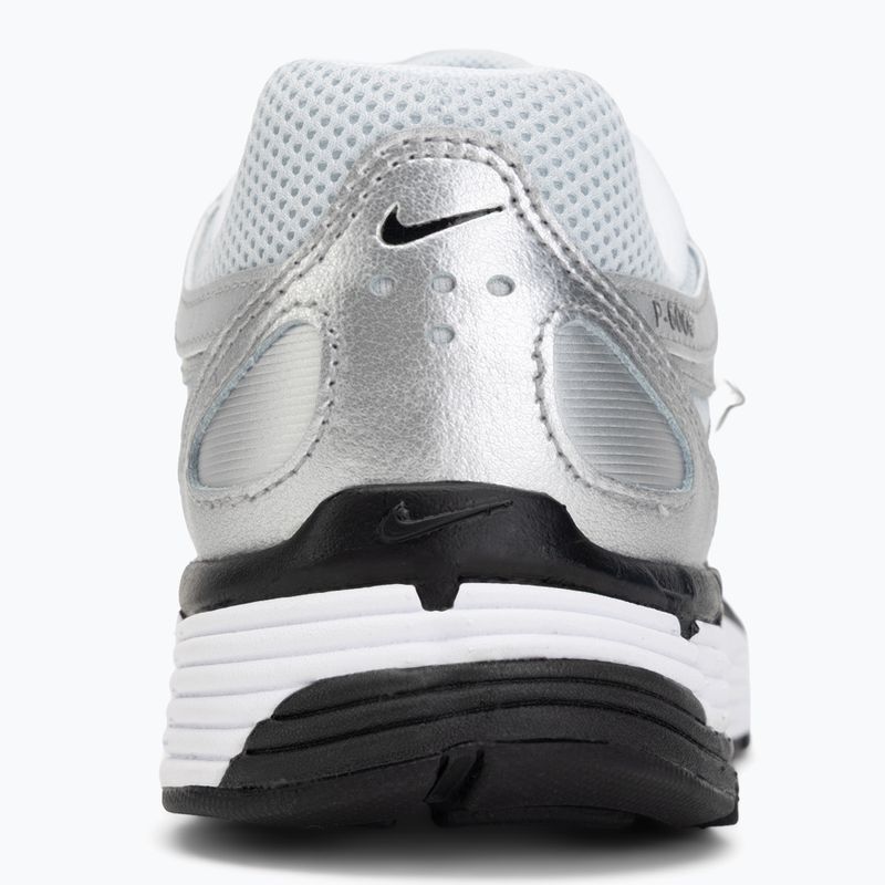 Damen Sneaker Nike P-6000 white/metallic silver/black 6