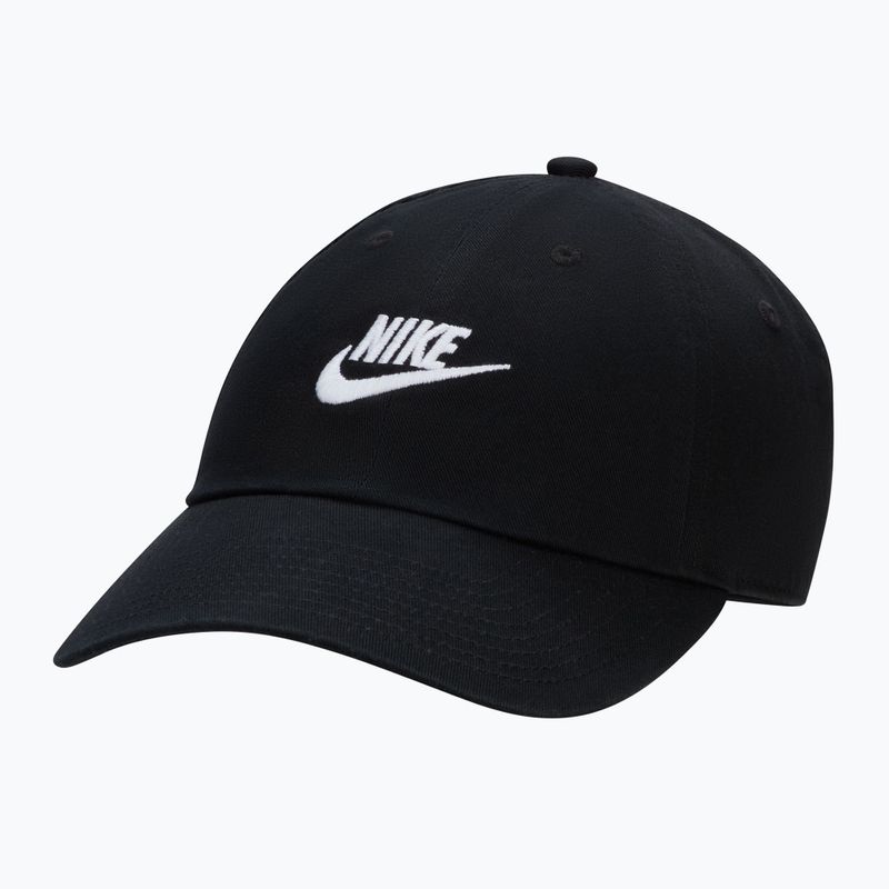 Basecap Nike Club Unstructured Futura Wash black/white