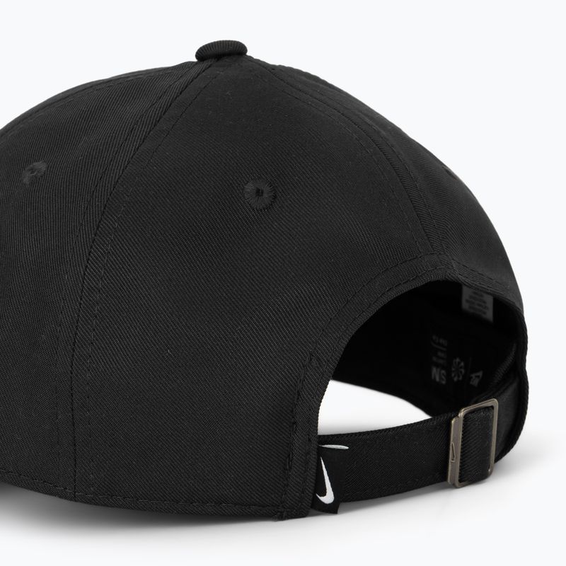 Basecap Nike Club Unstructured Swoosh black/black 4
