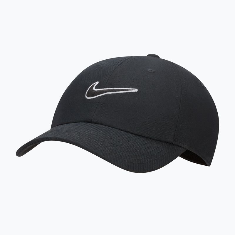 Basecap Nike Club Unstructured Swoosh black/black