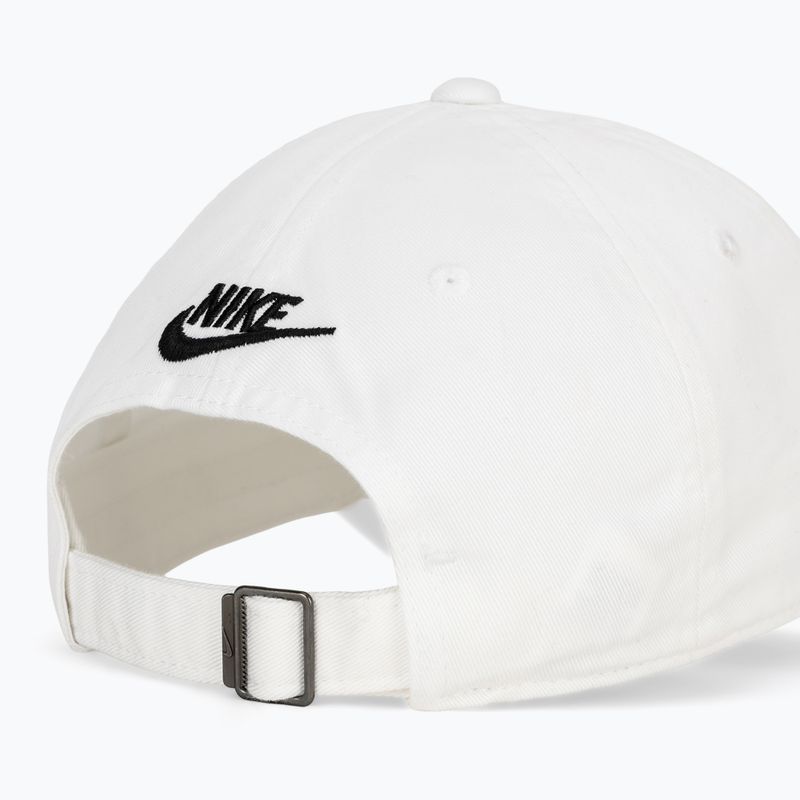 Basecap Nike Club Unstructured JDI white/black 4