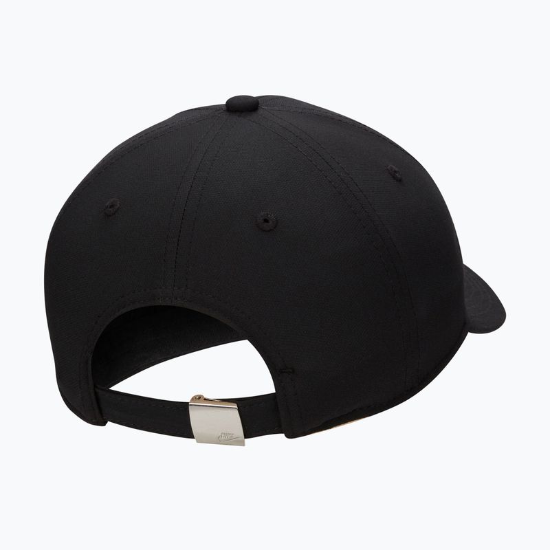 Basecap Nike Dri-Fit Club black/metallic silver 2