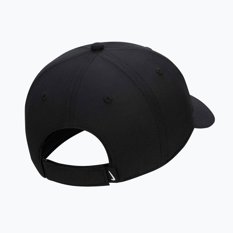 Nike Dri-FIT Club Baseballkappe schwarz/weiss 2