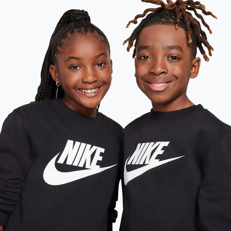 Kinder-Sweatshirt Nike Sportswear Club Fleece comet black/white 7