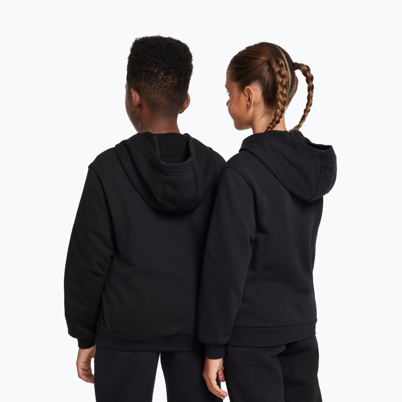 Kinder-Sweatshirt Nike Club Fleece black/white 3